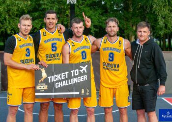 ,,Sūduvos-Mantingos" pergalė 3x3 krepšinio turnyro etape