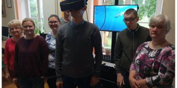 Didvyžių grupinio gyvenimo namų gyventojams - įdomios pažintys Vilkaviškio bibliotekoje