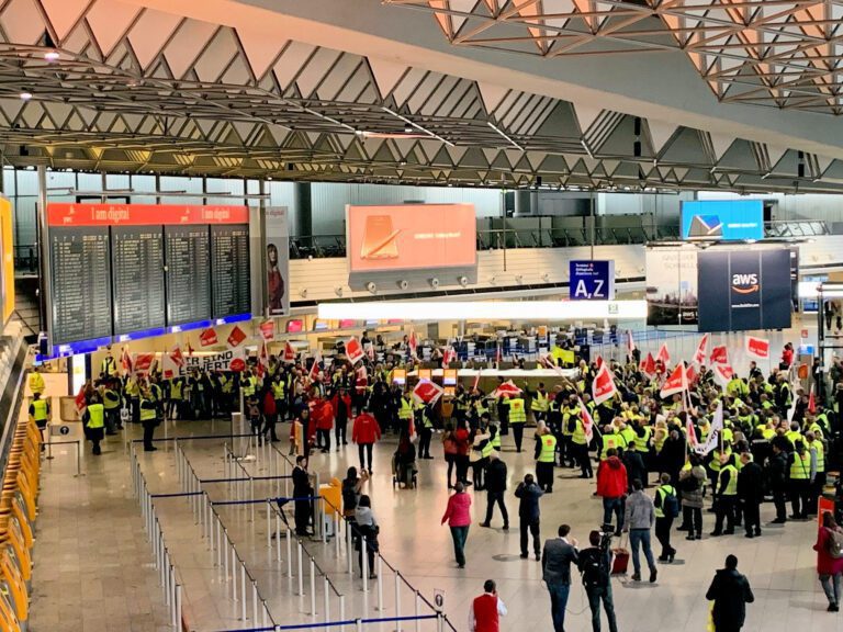 Streikas oro uoste (Frankfurtas)