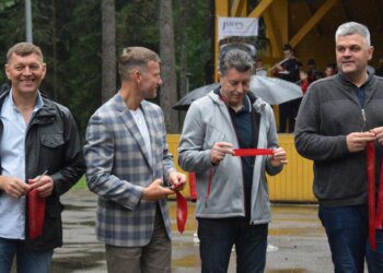 Kazlų Rūdoje atidarytas diskgolfo parkas