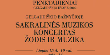 Sakralinės muzikos koncertas Gelgaudiškyje