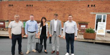 Marijampolėje dirba stogo bitės