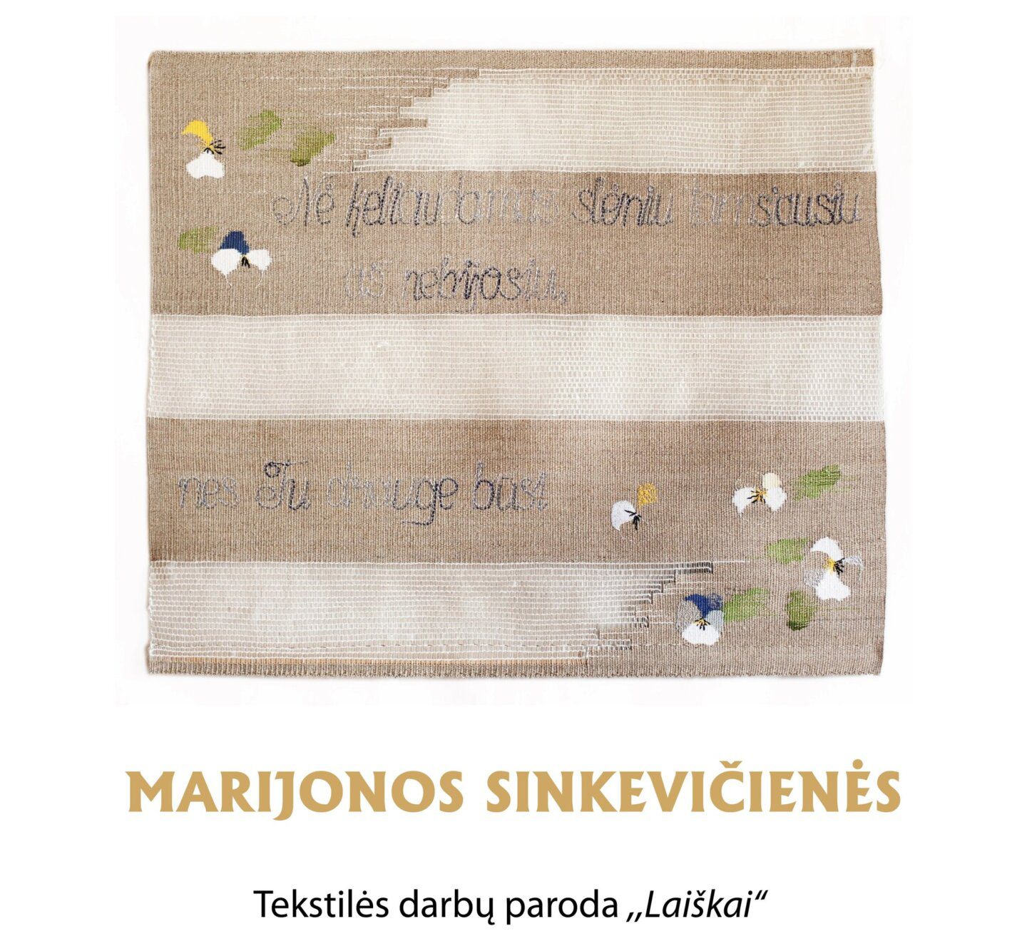 Marijonos Sinkevičienės tekstilės darbų paroda