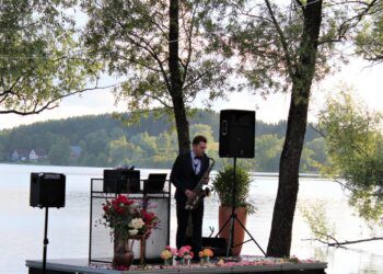 Saksofonininko Kęstučio Malskio pasirodymas