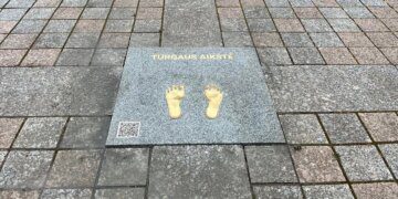 Turgaus aikštės pėdsakas