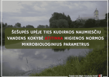 Vanduo ties Kudirkos Naumiesčiu atitinka higienos normas