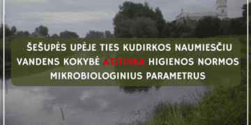 Vanduo ties Kudirkos Naumiesčiu atitinka higienos normas