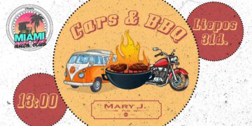Cars & BBQ @ Mary J. Pub