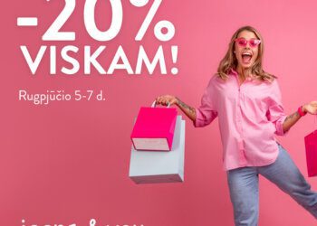 IŠPARDAVIMAS JEANS&YOU PARDUOTUVĖSE PRIENUOSE IR MARIJAMPOLĖJE (Rugpjūčio mėn. 5-7 dienomis)