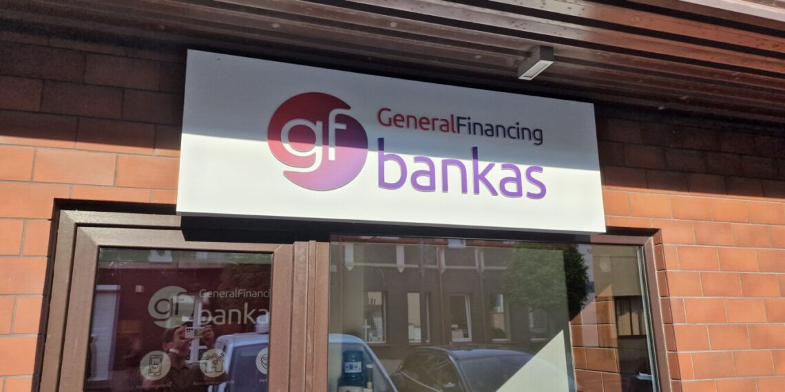GENERAL FINANCING BANKO naujosios patalpos Marijampolėje