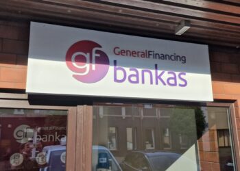 GENERAL FINANCING BANKO naujosios patalpos Marijampolėje
