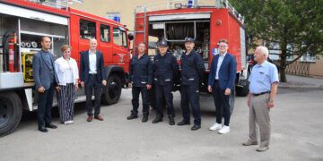 Atnaujintas Vilkaviškio PAGD automobilių parkas