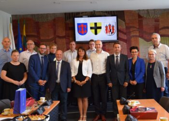 Vilkaviškio partnerių – Olecko ir Marlio – delegacijų vizitas