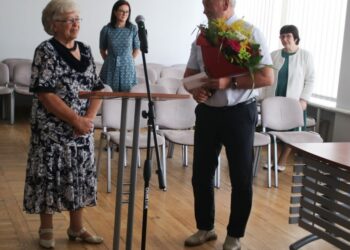 Eleonora Ulevičienė ir Vincas Plikaitis