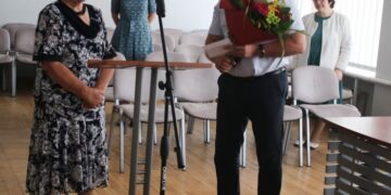 Eleonora Ulevičienė ir Vincas Plikaitis