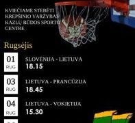 Europos vyrų krepšinio čempionato transliacijos