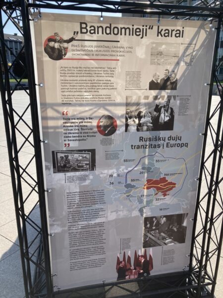 Marijampolėje atidaryta paroda ,,Ukraina: karas Europoje“