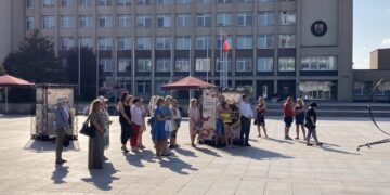 Marijampolėje atidaryta paroda ,,Ukraina: karas Europoje“