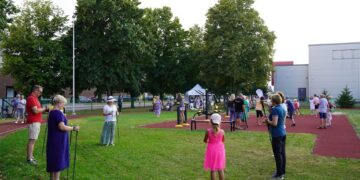 J. Totoraičio progimnazijos stadione pradėtas sveikatinimosi renginių ciklas