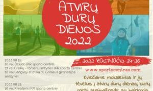 Kazlų Rūdos sporto centro atvirų durų dienos. Krepšinis, futbolas.