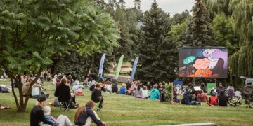 ,,Kino karavano" seansas