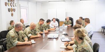 Marijampolėje ženkliai padaugėjo karių ir lankėsi Lietuvos kariuomenės vadas