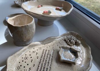 Petro Kriaučiūno biblioteka supažindina su molio dirbtuvių kurybinių dirbtuvių rezultatais