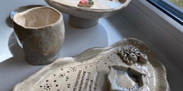 Petro Kriaučiūno biblioteka supažindina su molio dirbtuvių kurybinių dirbtuvių rezultatais