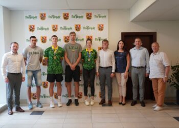 Savivaldybės meras susitiko su prizininkais