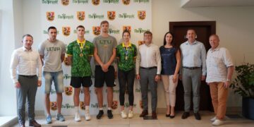 Savivaldybės meras susitiko su prizininkais