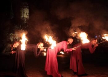 Šokio ir ugnies studija Čiutyta