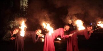 Šokio ir ugnies studija Čiutyta