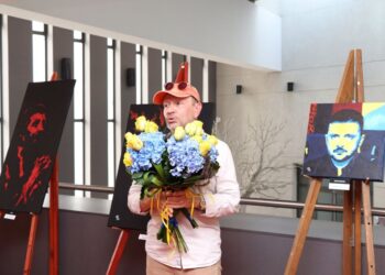 Ukrainos Nepriklausomybės diena Marijampolėje