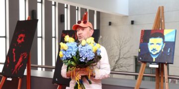 Ukrainos Nepriklausomybės diena Marijampolėje