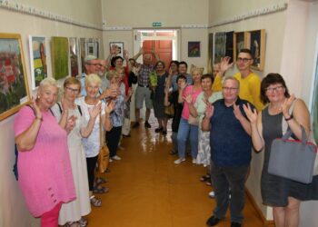 Vilkaviškio biblioteką aplankė svečiai iš Vilniaus kurčiųjų reabilitacijos centro