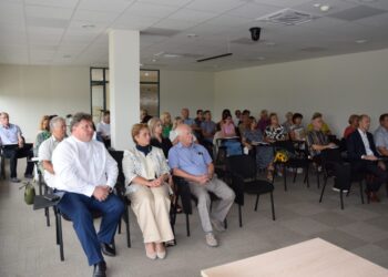 Vilkaviškio sporto ir pramogų centre susirinko rajono švietimo įstaigų vadovai