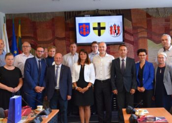 Vilkaviškyje vilkėjo delegacijos iš Olecko ir Marlio