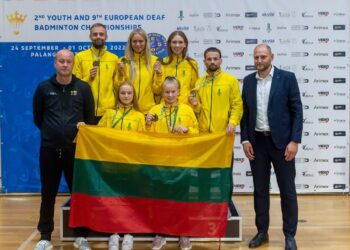 Lietuvos kurtieji badmintonininkai – Europos čempionai