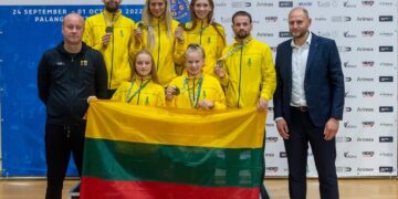 Lietuvos kurtieji badmintonininkai – Europos čempionai
