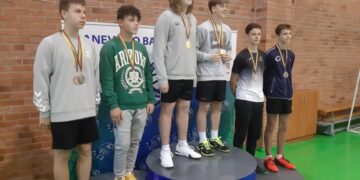 Kazlų Rūdos badmintoninkas tapo prizininku Lietuvos Taurės turnyre