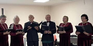 Gudkaimio globos namų gyventojus džiugino Vilkaviškio rajono Neįgaliųjų draugijos kolektyvas „Likimas“