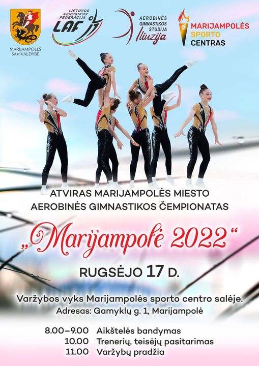 Atviras Marijampolės miesto aerobinės gimnastikos čempionatas