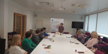 Bibliotekoje prasidėjo Kūrybiškumo ugdymo kursai!