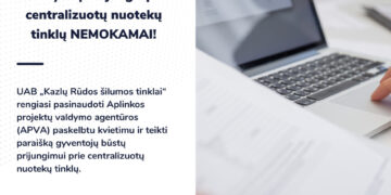 Gyventojams suteikiama nemokama galimybė prisijungti prie nuotekų tinklų