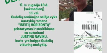 Justino Naviko knygos pristatymas