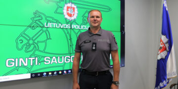 Kazlų Rūdos policijos komisariato viršininkas Rolandas Stiklius