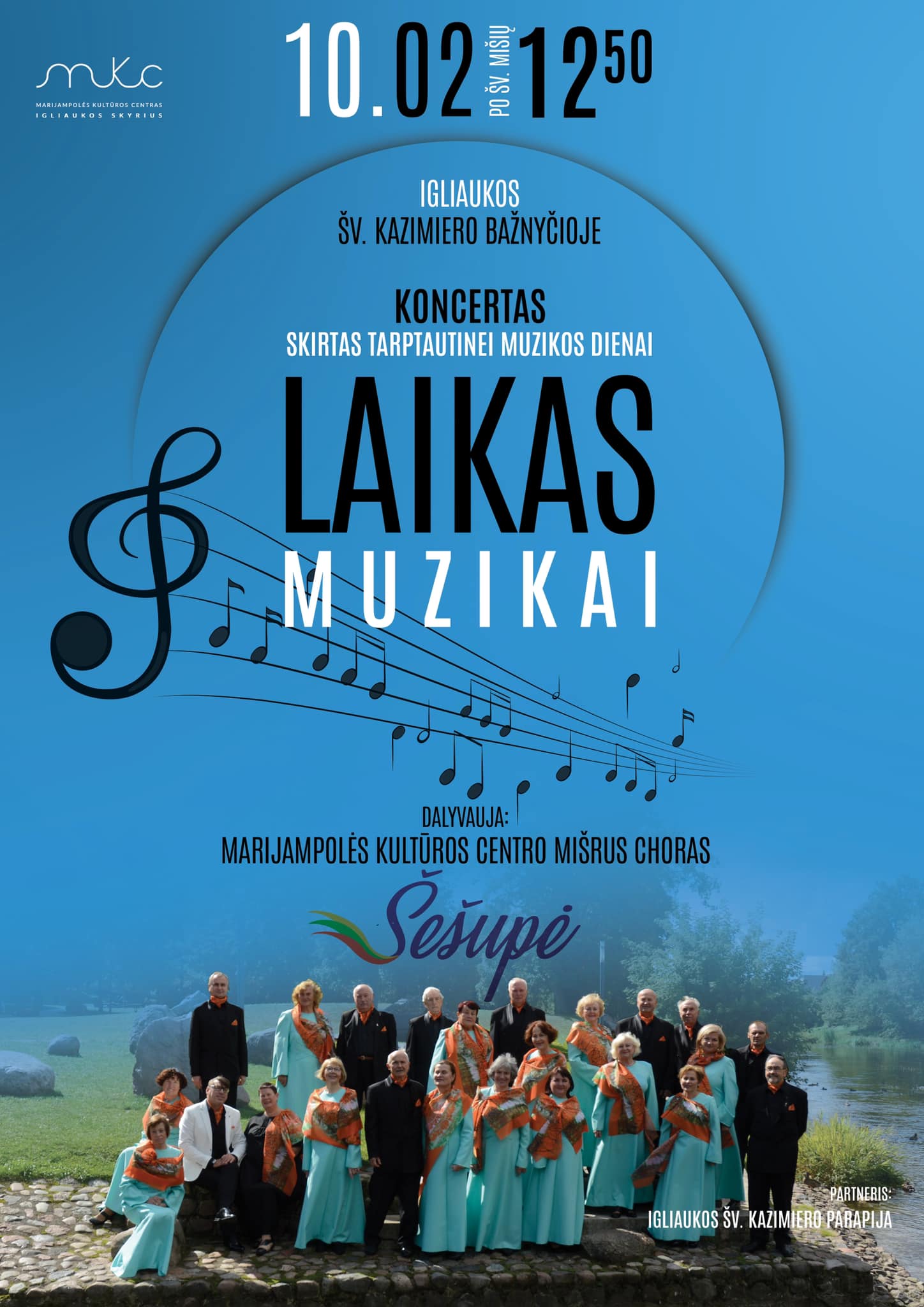 Koncertas Tarptautinei muzikos dienai Igliaukoje