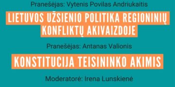 Konstitucijos šimtmečiui skirta diskusija