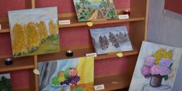 Laimos Mockevičienės tapybos paroda – „Laimė – tapyti“