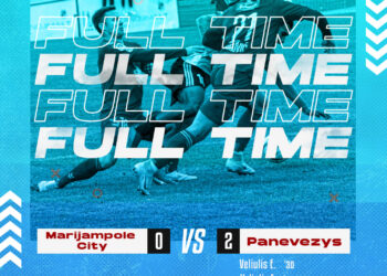 Marijampolės klubas suklupo LFF taurės dvikovoje